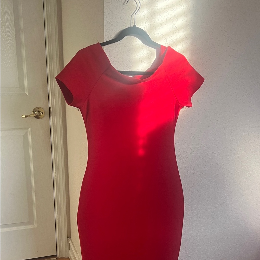Elegant Red Women's Dress Xmas🎄